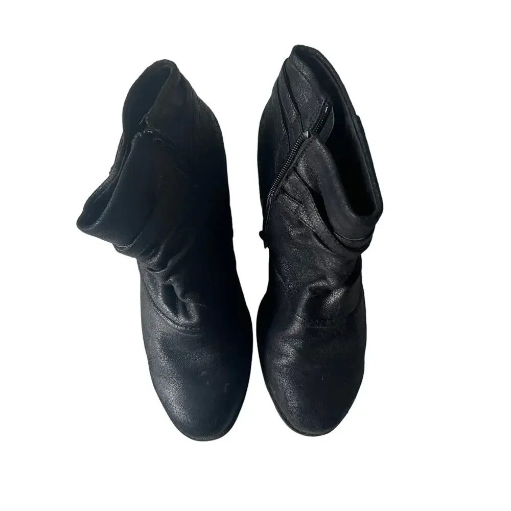 Baretraps Black Boots Booties Size 8.5 Women's